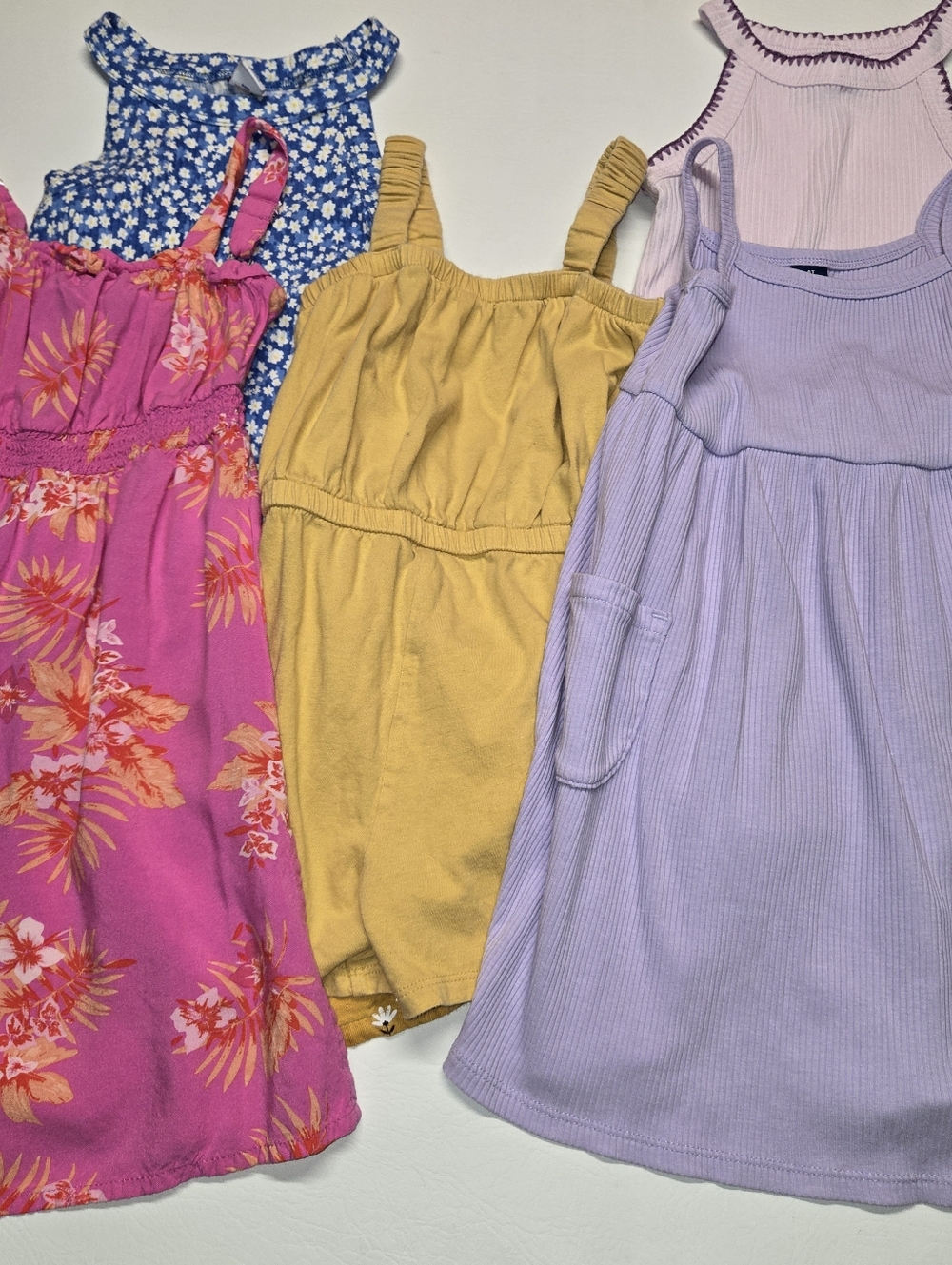 Little Girl Summer Clothing Lot size 4t 7 PIeces Oldnavy etc.